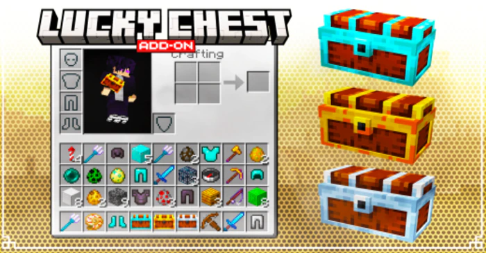 Lucky Chest Addon (1.21, 1.20) – MCPE/Bedrock Mod