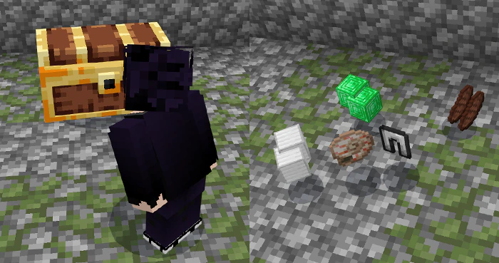 Lucky Chest Addon (1.21, 1.20) – MCPE/Bedrock Mod — screenshot 4