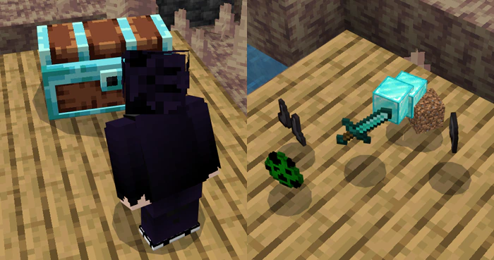 Lucky Chest Addon (1.21, 1.20) – MCPE/Bedrock Mod — screenshot 6