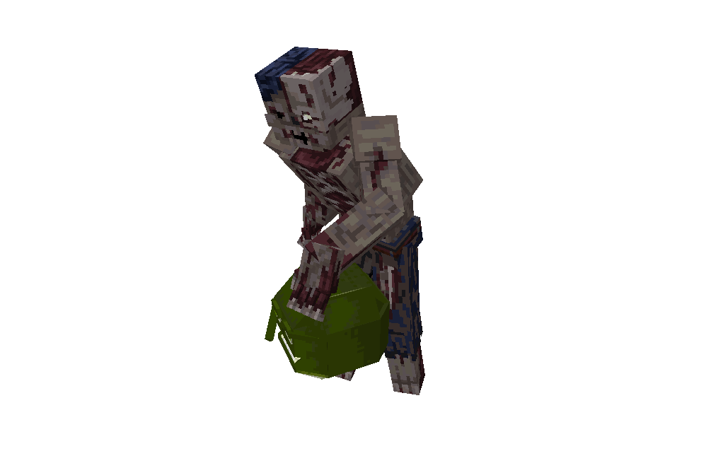 CSO Regular Zombie Addon (1.21, 1.20) – MCPE/Bedrock Mod — screenshot 3
