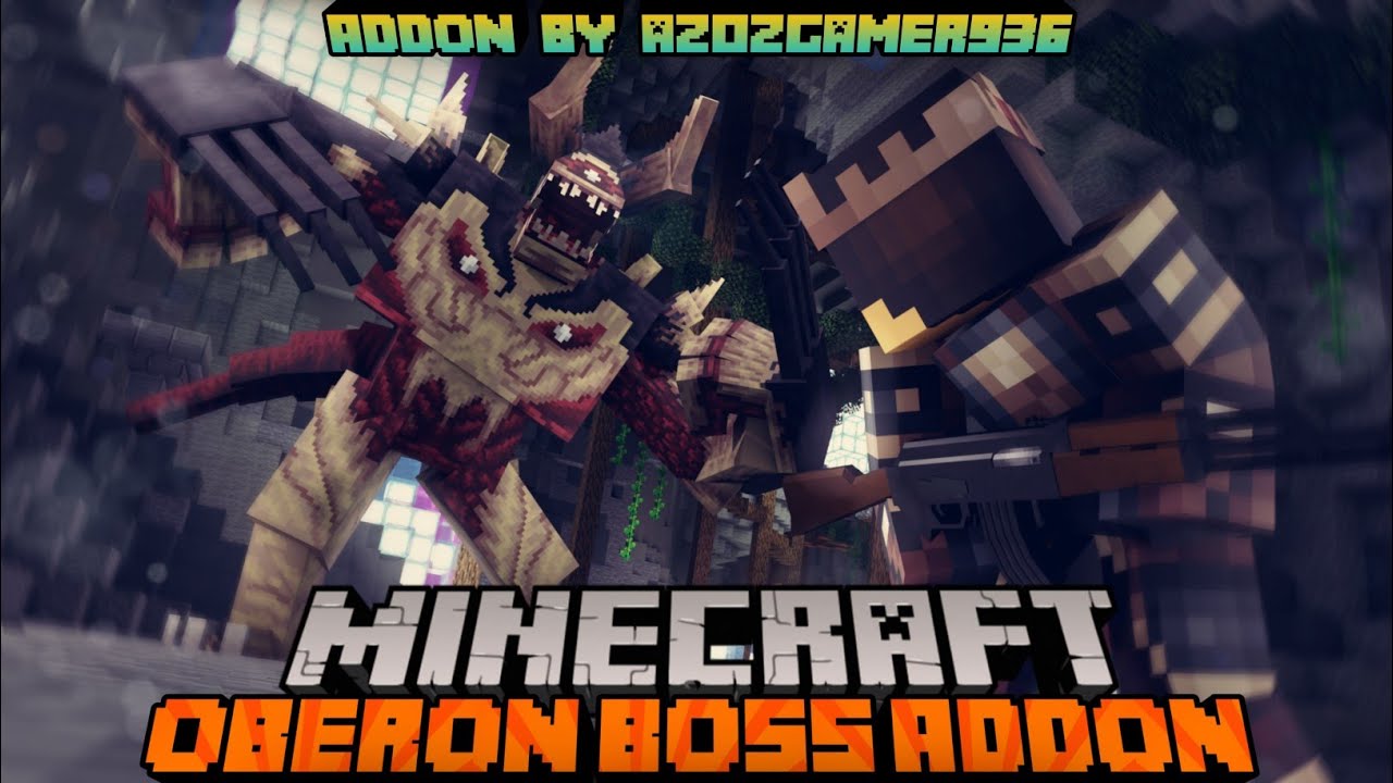 Oberon Boss Addon (1.21, 1.20) – MCPE/Bedrock CSO Mod
