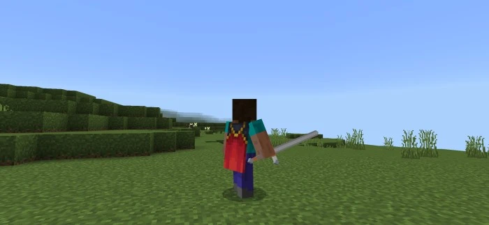 Special Sword 3D Addon (1.21, 1.20) – MCPE/Bedrock Mod — screenshot 1