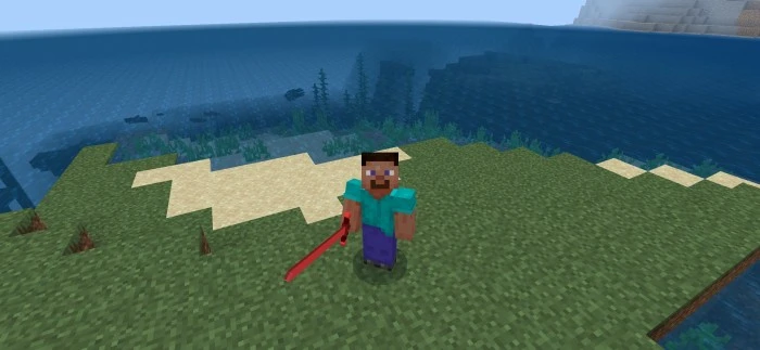 Special Sword 3D Addon (1.21, 1.20) – MCPE/Bedrock Mod — screenshot 3