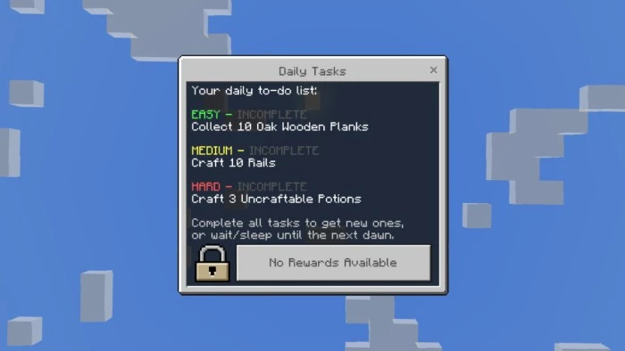 Daily Tasks Addon (26.x, 1.21) – Bedrock Essential Mod — screenshot 3