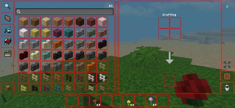 Itachi Uchiha Live UI Pack (26.x, 1.21) – MCPE/Bedrock — screenshot 3