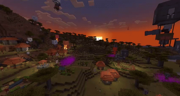 Cloud Clashes – Balloon Blitz Addon (1.21, 1.20) – MCPE/Bedrock Mod — screenshot 1