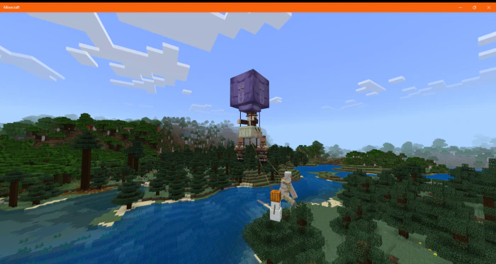 Cloud Clashes – Balloon Blitz Addon (1.21, 1.20) – MCPE/Bedrock Mod — screenshot 3
