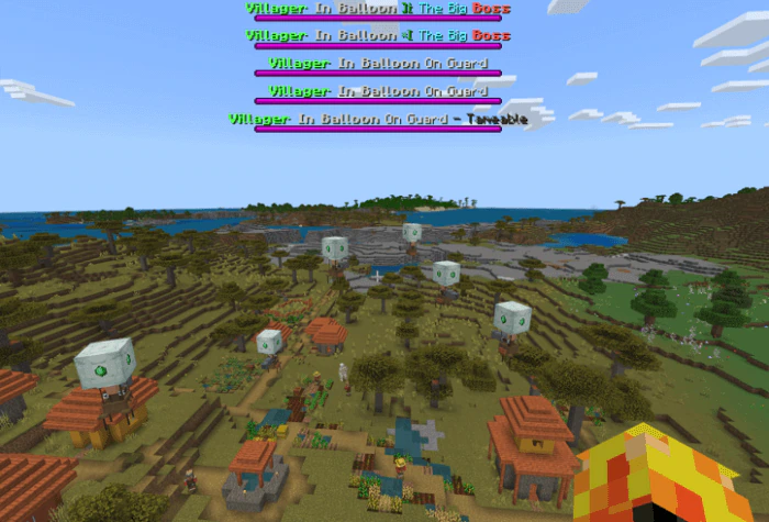 Cloud Clashes – Balloon Blitz Addon (1.21, 1.20) – MCPE/Bedrock Mod — screenshot 6