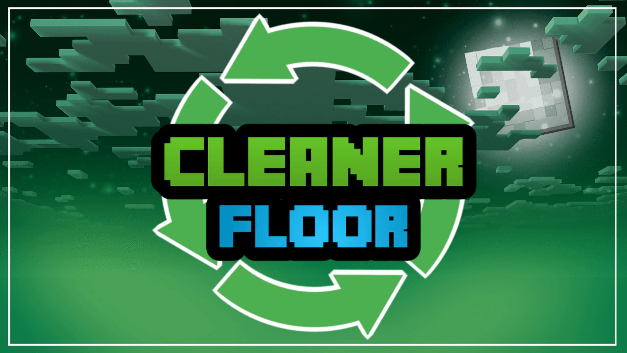 Cleaner Floor Addon (26.x, 1.21) – MCPE/Bedrock Mod