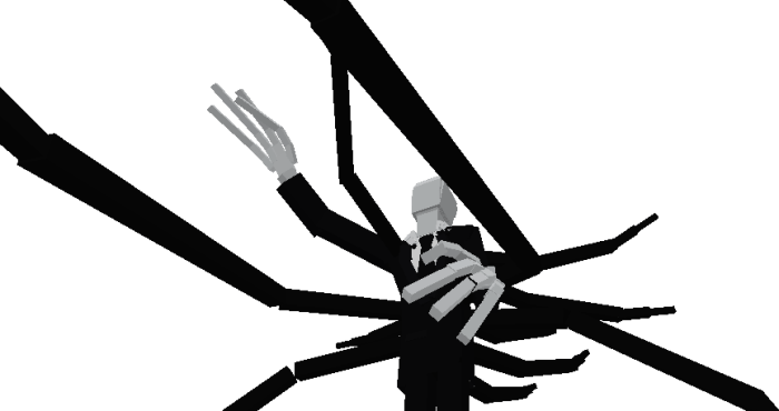The Slenderman Addon (1.21, 1.20) – Invincible, Strong Attack Powers — screenshot 2