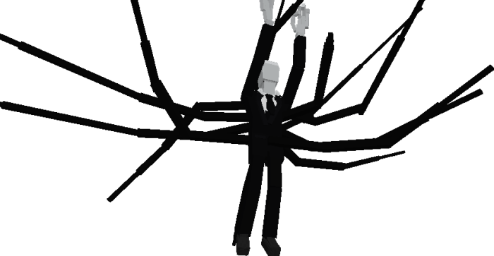 The Slenderman Addon (1.21, 1.20) – Invincible, Strong Attack Powers — screenshot 3