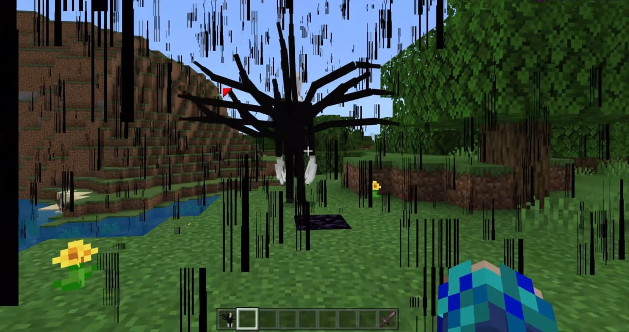 The Slenderman Addon (1.21, 1.20) – Invincible, Strong Attack Powers — screenshot 4