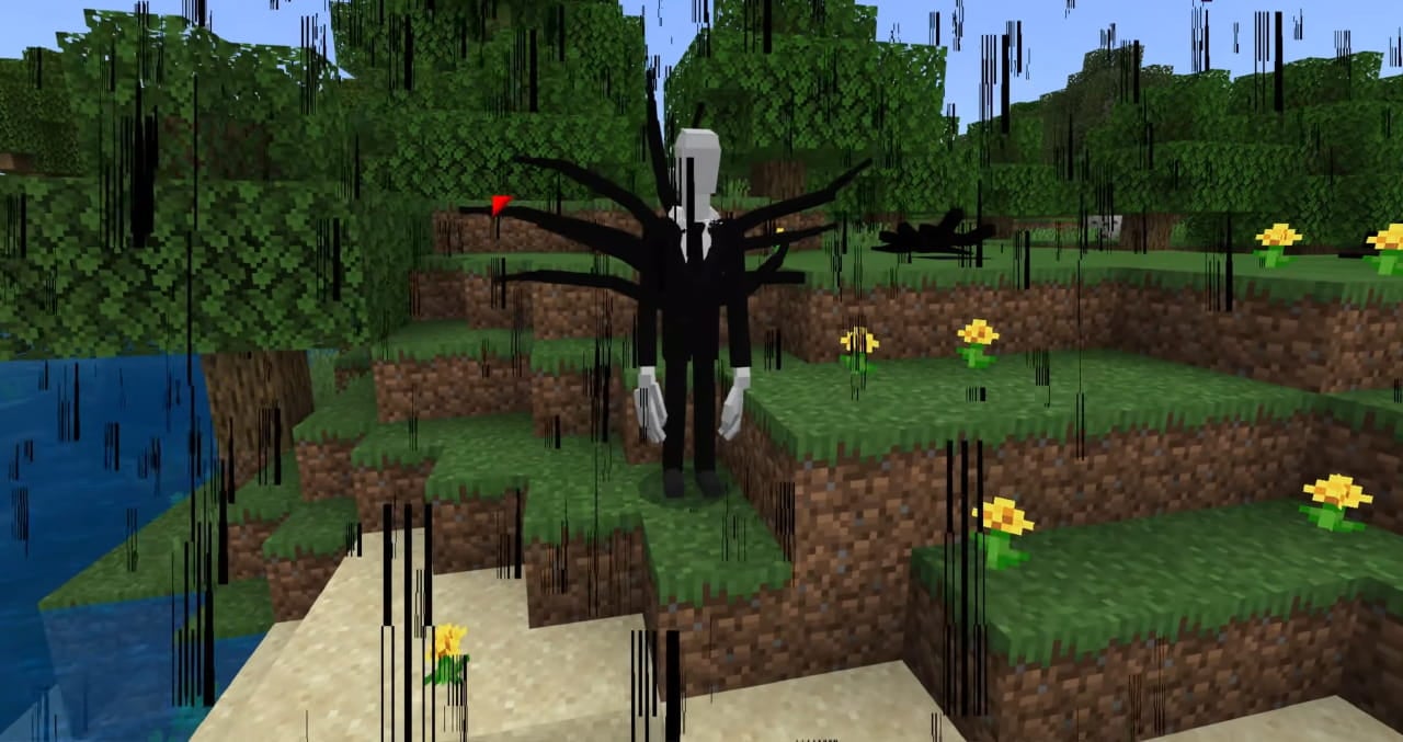 The Slenderman Addon (1.21, 1.20) – Invincible, Strong Attack Powers — screenshot 6