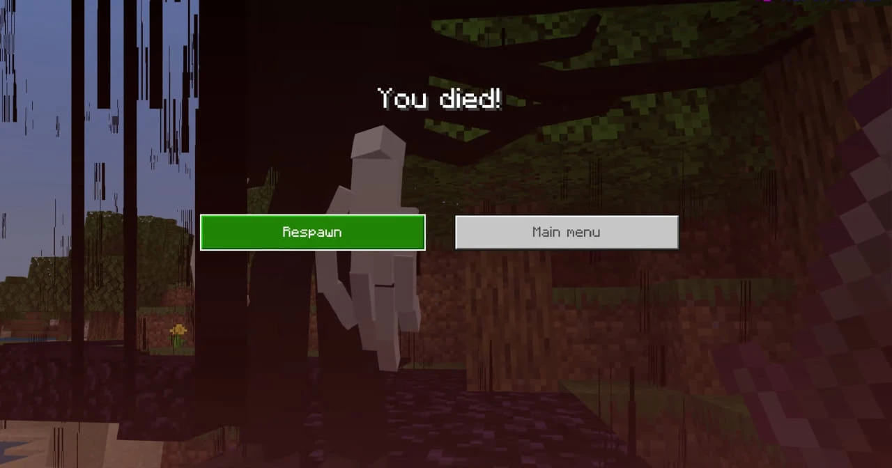 The Slenderman Addon (1.21, 1.20) – Invincible, Strong Attack Powers — screenshot 8
