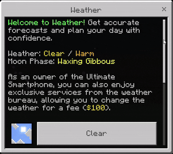 Ultimate Smartphone Addon (26.x, 1.21) – MCPE/Bedrock Mod — screenshot 4