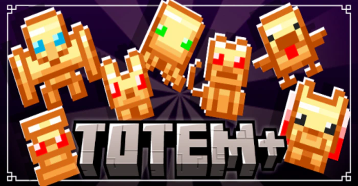 Totem Plus Addon (26.x, 1.21) – MCPE/Bedrock Mod