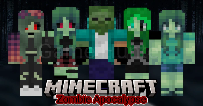 Zombie Apocalypse Addon (1.21, 1.20) – MCPE/Bedrock Mod