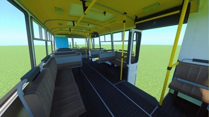 Bus PAZ 3205 Addon (26.x, 1.21) – MCPE/Bedrock Car Mod — screenshot 2