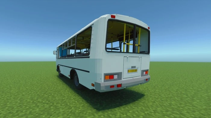 Bus PAZ 3205 Addon (26.x, 1.21) – MCPE/Bedrock Car Mod — screenshot 4