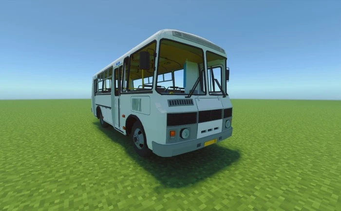 Bus PAZ 3205 Addon (26.x, 1.21) – MCPE/Bedrock Car Mod — screenshot 5