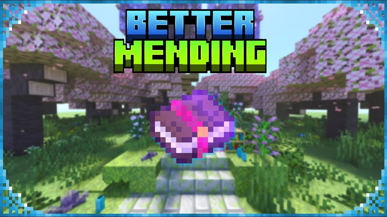 Better Mending Addon (26.x, 1.21) – MCPE/Bedrock Mod