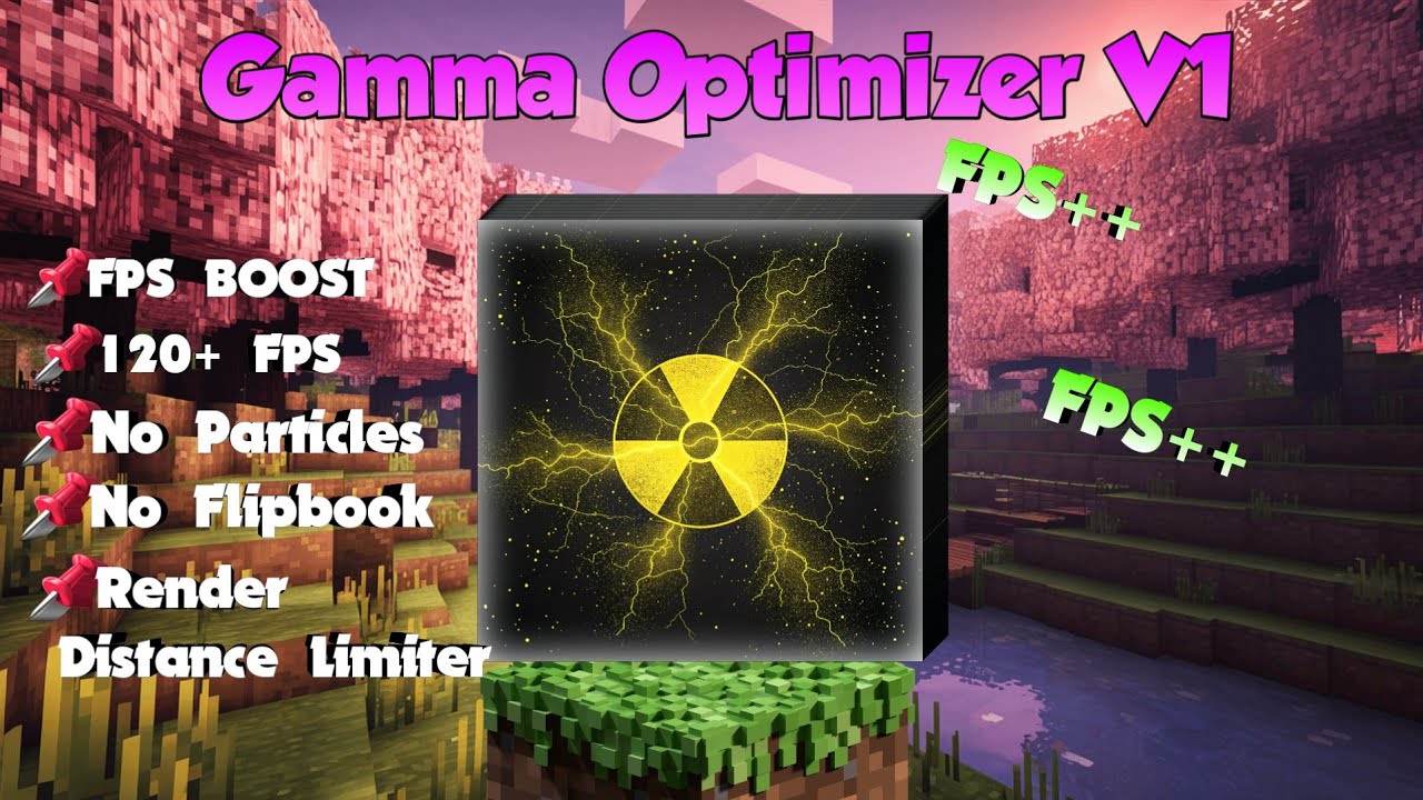Gamma Optimizer Pack (26.x, 1.21) – MCPE/Bedrock FPS Boost