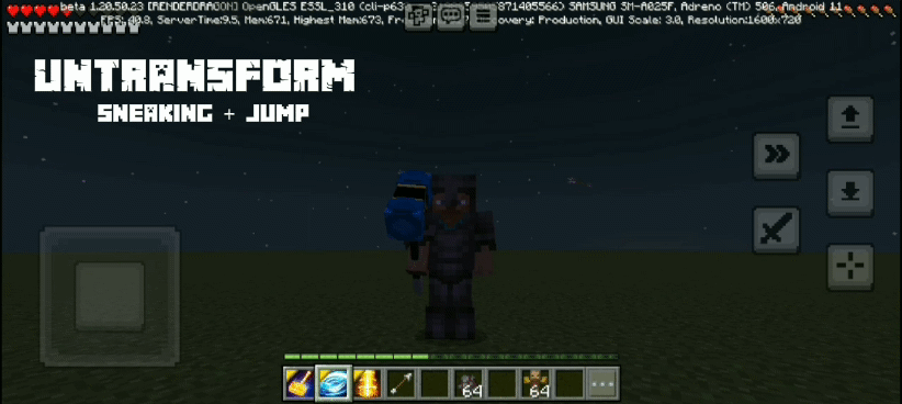 Earthquake Hammer Addon (26.x, 1.21) – MCPE/Bedrock Mod — screenshot 5
