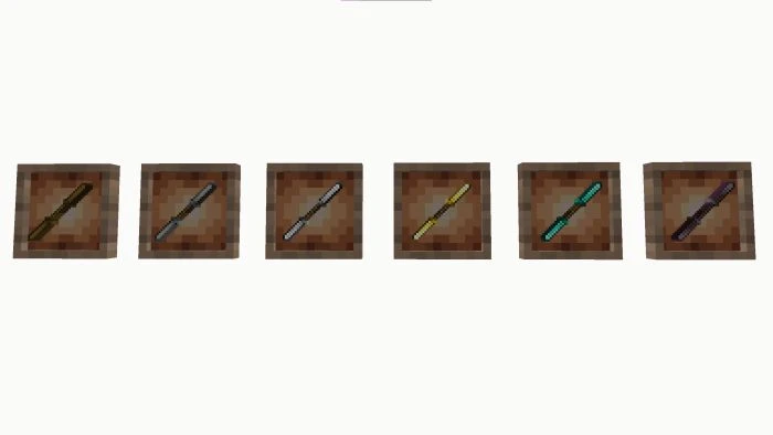 Weapons And Tools Survival Expansion Addon (1.21, 1.20) – More Sword Mod — screenshot 8