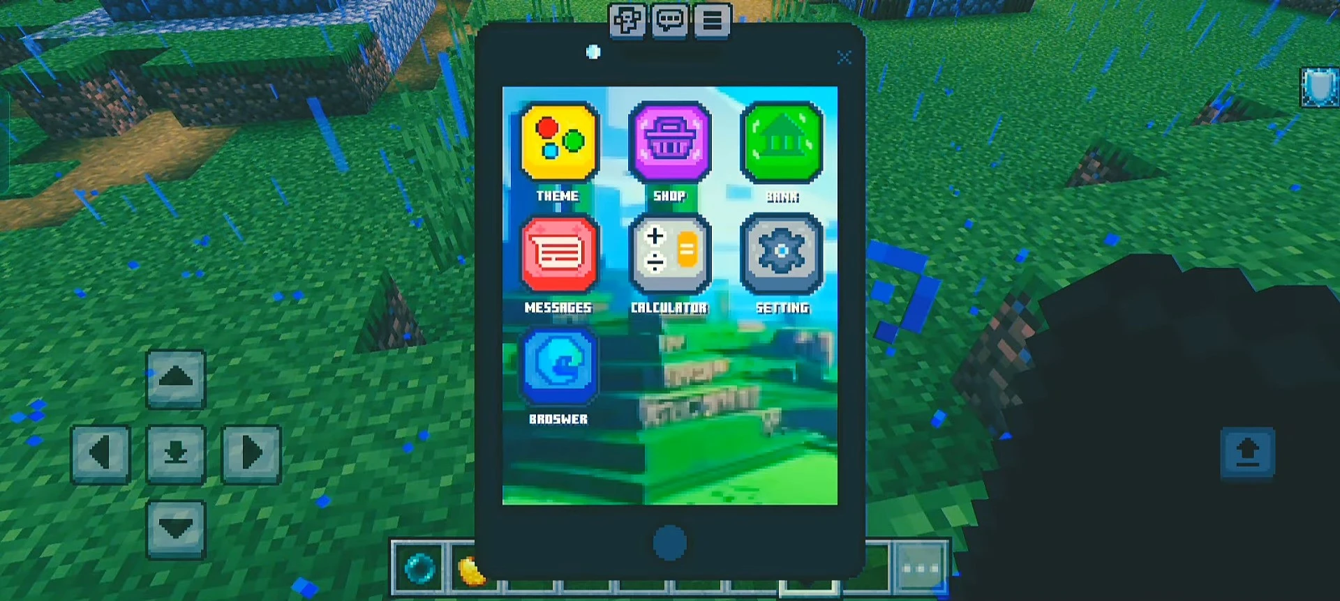 Working Smartphone Addon (1.21, 1.20) – MCPE/Bedrock Mod — screenshot 2