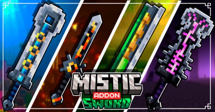 Mistic Sword Addon (26.x, 1.21) – MCPE/Bedrock Mod