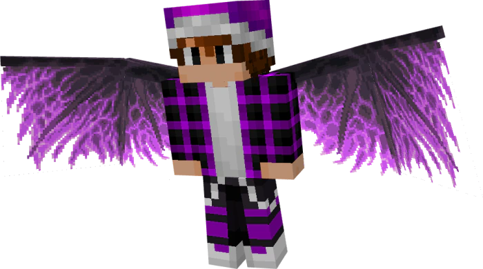 Dark Dragon Wings Addon (26.x, 1.21) – MCPE/Bedrock Mod — screenshot 1