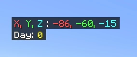 Better Visible Coords & Day Texture Pack (26.x, 1.21) – MCPE/Bedrock — screenshot 4