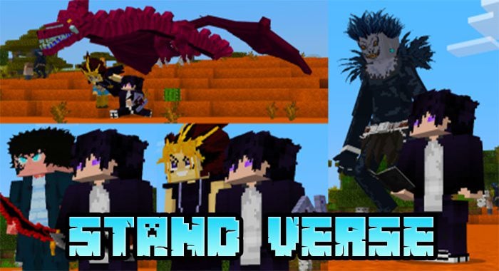 Stand Verse Addon (1.21, 1.20) – MCPE/Bedrock Mod