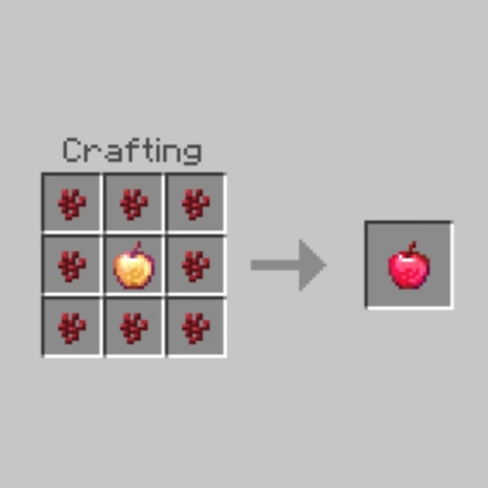 Heart Enchanted Apple Addon (26.x, 1.21) – MCPE/Bedrock Mod — screenshot 3