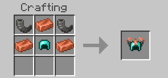 Horned Helmet Addon (1.21, 1.20) – MCPE/Bedrock Mod — screenshot 3