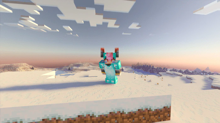 Horned Helmet Addon (1.21, 1.20) – MCPE/Bedrock Mod — screenshot 7
