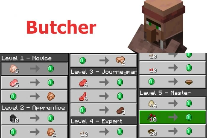 Better Trades Addon (1.21, 1.20) – MCPE/Bedrock Mod — screenshot 2