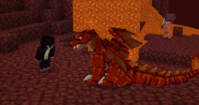 Skyveil Dragons Addon (26.x, 1.21) – MCPE/Bedrock Mod — screenshot 5