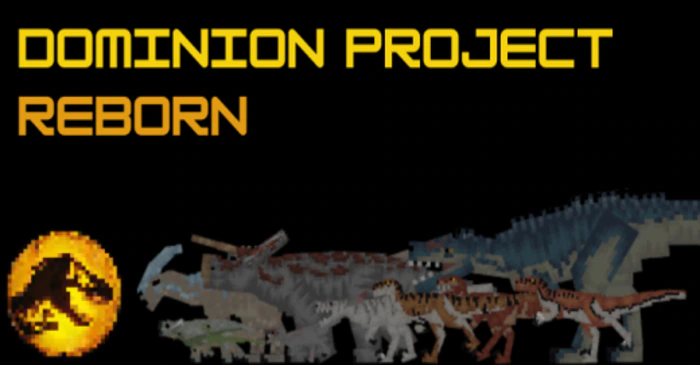 Dominion Project Reborn Addon (1.21, 1.20) – MCPE/Bedrock Dinosaur Mod