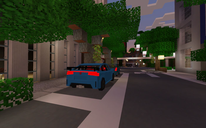 Civic Type R Addon (26.x, 1.21) – MCPE/Bedrock Simple Car Mod — screenshot 2