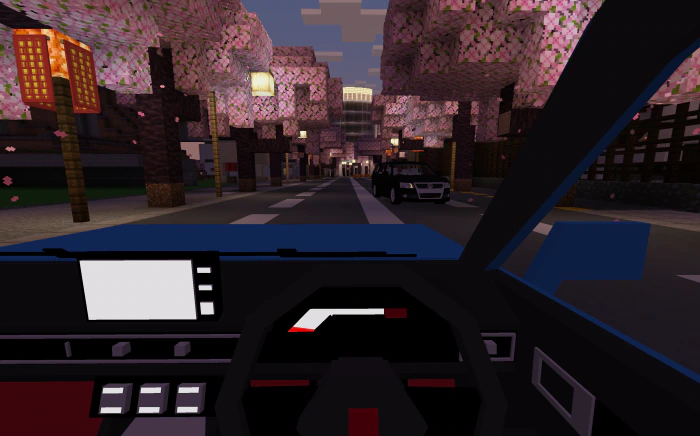 Civic Type R Addon (26.x, 1.21) – MCPE/Bedrock Simple Car Mod — screenshot 3