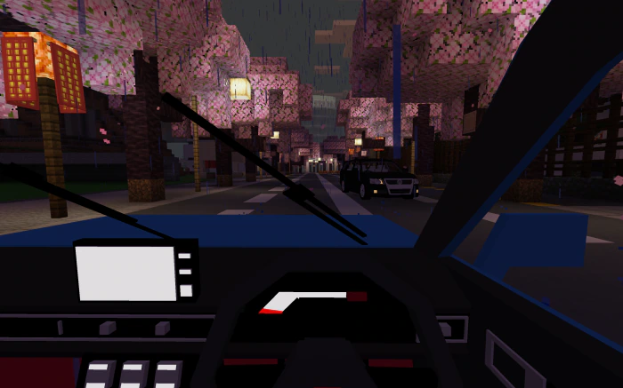 Civic Type R Addon (26.x, 1.21) – MCPE/Bedrock Simple Car Mod — screenshot 4