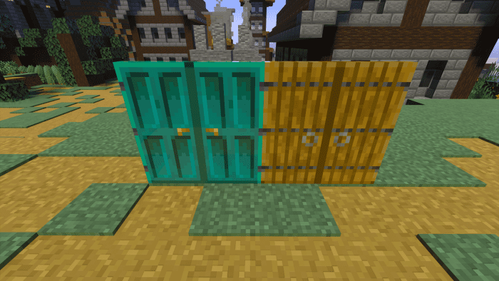 Complement Doors Addon (1.21, 1.20) – MCPE/Bedrock Mod — screenshot 8