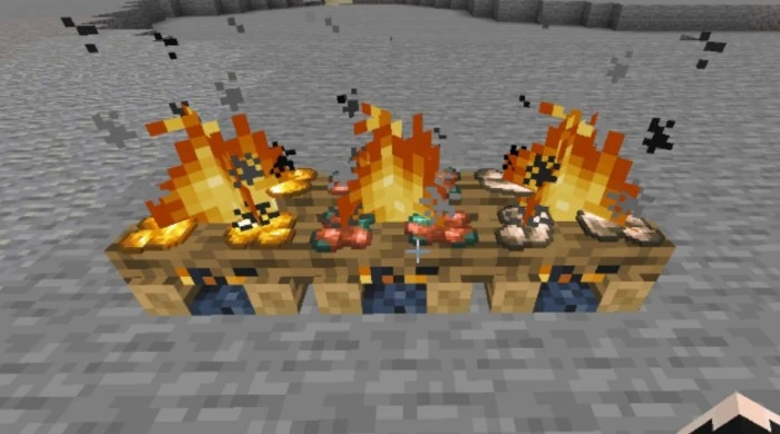 Better Campfires Addon (1.21, 1.20) – MCPE/Bedrock Mod — screenshot 1