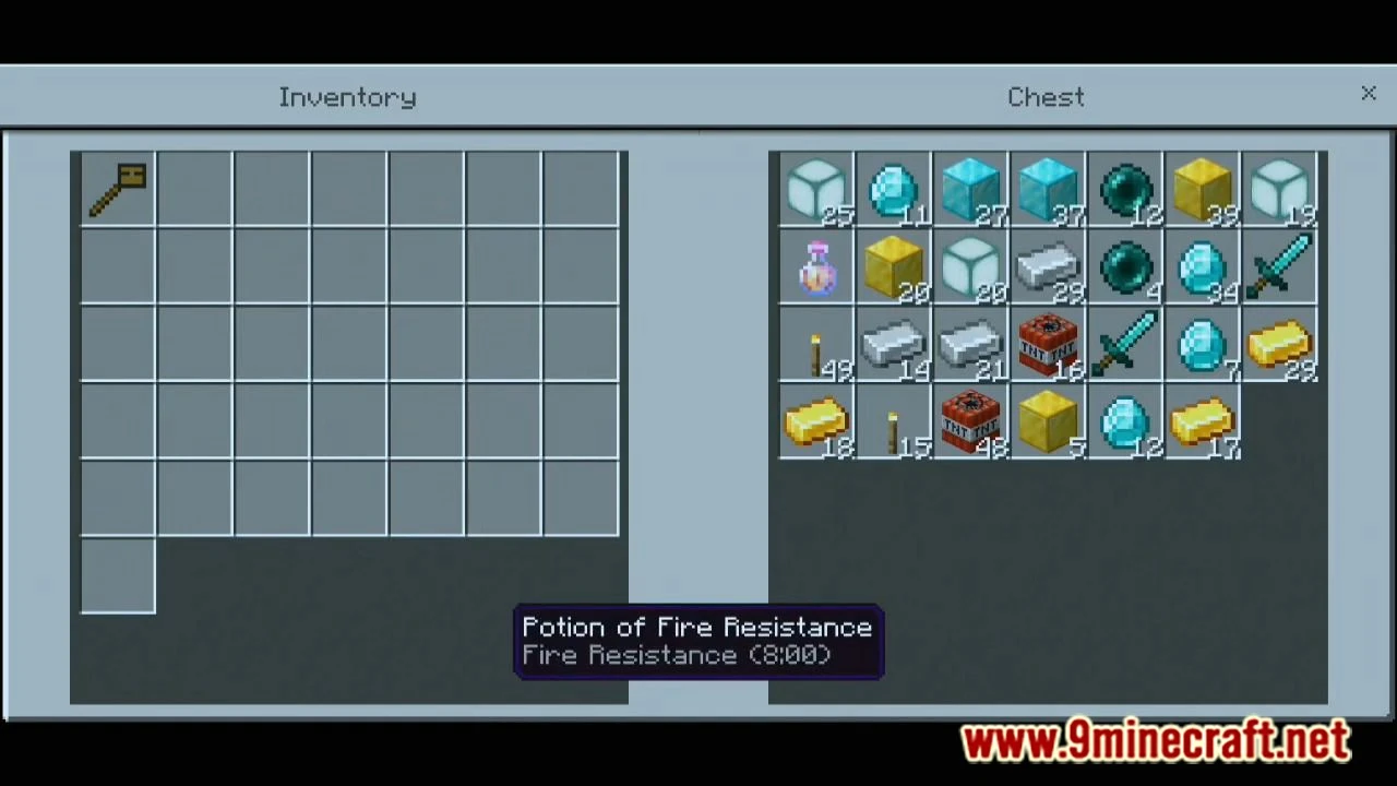 Sorting Wand Addon (1.21, 1.20) – MCPE/Bedrock Chest Sorter Mod — screenshot 3
