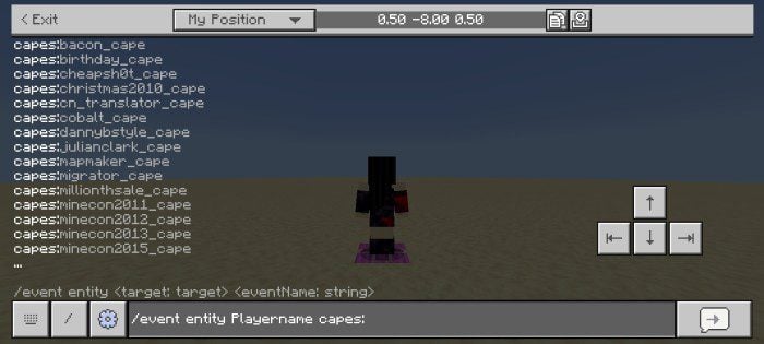 Visual Capes Addon (1.21, 1.20) – MCPE/Bedrock Mod — screenshot 3