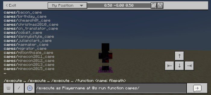 Visual Capes Addon (1.21, 1.20) – MCPE/Bedrock Mod — screenshot 4