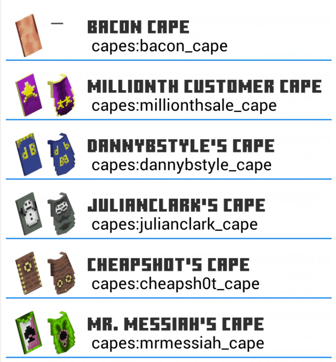 Visual Capes Addon (1.21, 1.20) – MCPE/Bedrock Mod — screenshot 8