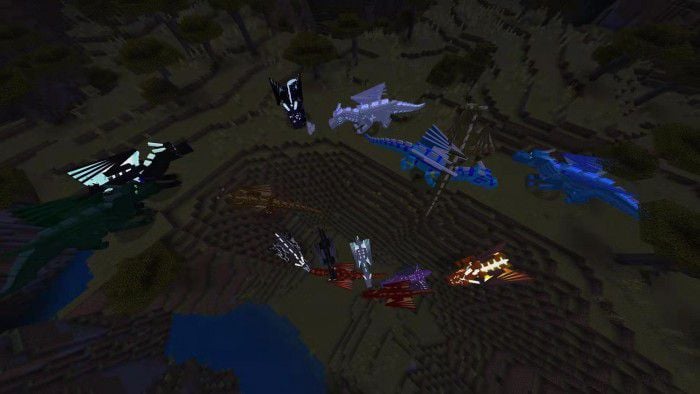 Dragon Mounts 3 Addon (1.21, 1.20) – MCPE/Bedrock Mod — screenshot 2