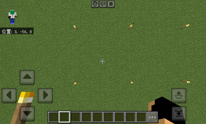 Auto Torch Addon (26.x, 1.21) – MCPE/Bedrock Mod — screenshot 1